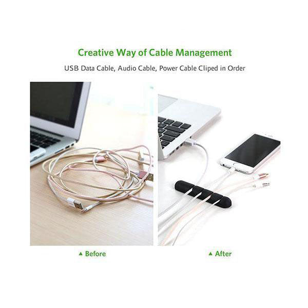UGREEN Cable Organizer (2pcs/pack) - Black