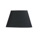 30Cm Tapered Oval Lamp Shade Black