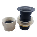 32/40mm Solid Brass Basin Pop-Up Waste with Overflow Matte Black