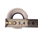 32/40mm Solid Brass Basin Pop-Up Waste with Overflow Matte Black
