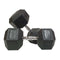 Morgan Rubber Hex Dumbbells Pair