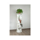 360 Degree Rotating 4 Tier Display Shelf Bookcase Organiser