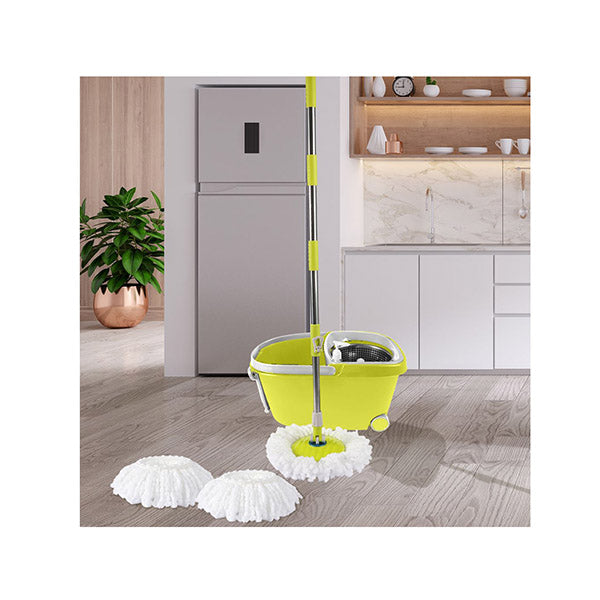360 Spin Mop Bucket Set Spinning Stainless Steel