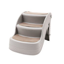 38Cm Foldable Pet Stairs Ramp Grey