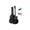 38 Inch Wooden Acoustic Guitar Black