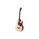 38 Inch Wooden Acoustic Guitar Natural Wood