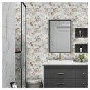 Tiles 3D Peel And Stick Wall Tile Shell Mosaic 30Cmx30Cm 10 Sheets