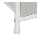 Storage Cabinet Tower Chest Of Drawers Dresser Tallboy 3 Drawer Beige