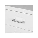3 Drawers Metal Cabinet Storage Folders Organiser