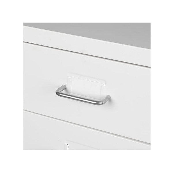 3 Drawers Metal Cabinet Storage Folders Organiser