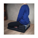 3 Fold Zafu Meditation Cushion Set Blueele