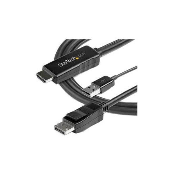 Startech 3M Hdmi To Displayport Adapter Cable With Usb Power