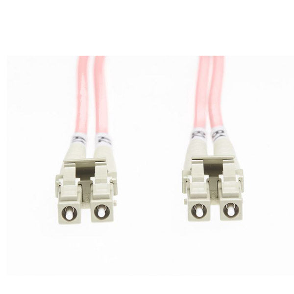3M Om1 Multimode Fibre Optic Cable Salmon Pink