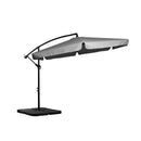 3M Patio Outdoor Umbrella Cantilever With Base Stand