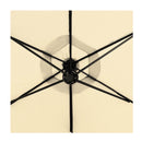 3M Patio Outdoor Umbrella Cantilever With Base Stand