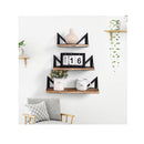 3 Pcs Floating Shelf Brackets Wall Mount Rack Storage