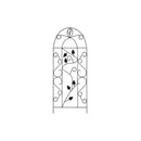 3 Pcs Plant Climbing Racks Black 40 X 100 Cm Iron