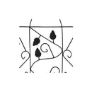 3 Pcs Plant Climbing Racks Black 40 X 100 Cm Iron
