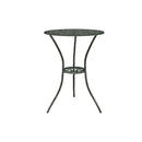 3 Piece Green Bistro Set Cast Aluminium