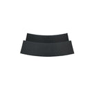 3 Piece Garden Bar Set With Black Cushions