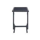 3 Piece Garden Black Dining Set
