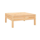 3 Piece Garden Lounge Set Solid Pinewood
