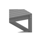 3 Piece Garden Lounge Set Solid Pinewood Grey