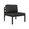 3 Piece Garden Lounge Set With Cushions Aluminum Anthracite