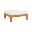 3 Piece Solid Acacia Wood Garden Lounge Set With Cushions