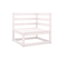 3 Piece Garden Lounge Set With Cushions Solid Pinewood