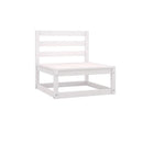3 Piece Garden Lounge Set With Cushions Solid Pinewood