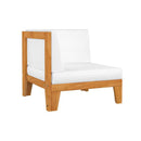 3 Piece Lounge Garden Set Solid Acacia Wood With Cushions