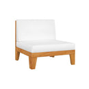 3 Piece Lounge Garden Set Solid Acacia Wood With Cushions