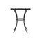 3 Piece Mosaic Bistro Set Ceramic Tile Black And White