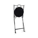 3 Piece Mosaic Bistro Set Ceramic Tile Terracotta And White
