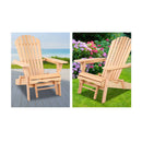 3 Piece Outdoor Beach Chair And Table Set