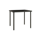 3 Piece Stylish Outdoor Dining Set Steel