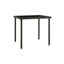 3 Piece Outdoor Dining Set Steel