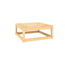 3 Piece Outdoor Garden Lounge Set Solid Pinewood