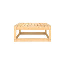 3 Piece Outdoor Garden Lounge Set Solid Pinewood