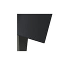 3 Piece Pvc Rattan Black Outdoor Dining Set