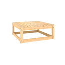 3 Piece Set Garden Lounge Solid Pinewood