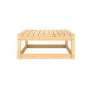 3 Piece Set Garden Lounge Solid Pinewood