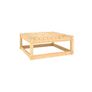 3 Piece Set Solid Pinewood Garden Lounge