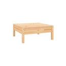 3 Piece Solid Pinewood Garden Lounge Set