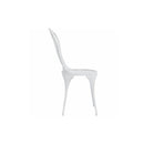 3 Piece White Bistro Set Cast Aluminium
