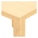 3 Piece Wooden Outdoor Beach Chair And Table Set