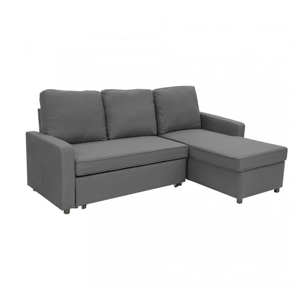 3 Seater Corner Sofa Bed With Storage Lounge Chaise Couch