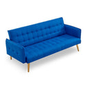 3 Seater Modular Linen Fabric Sofa Bed Couch Armrest