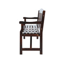 3 Seater Wooden Garden Outdoor Bench Chair